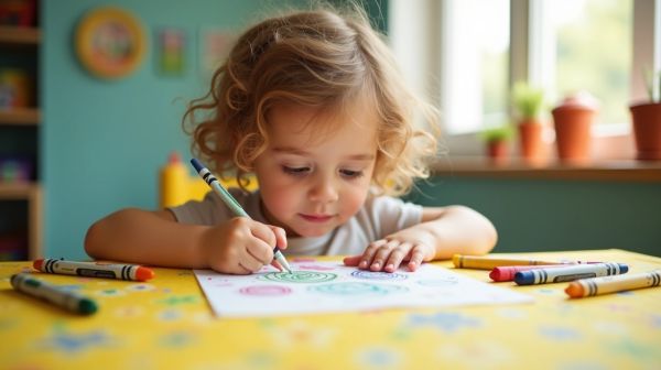 Apprendre en s'amusant avec des coloriages : développez la créativité des enfants