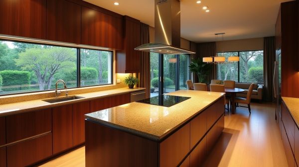 Transformez votre espace avec une cuisine sur mesure adaptée à vos besoins